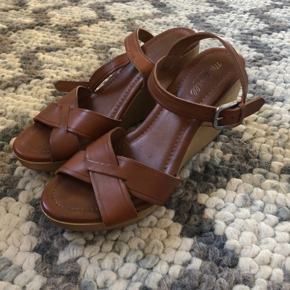 Madewell genuine leather shoes EUC